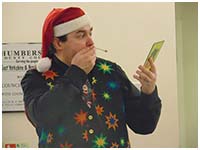 Professor Dan Slater's Christmas party